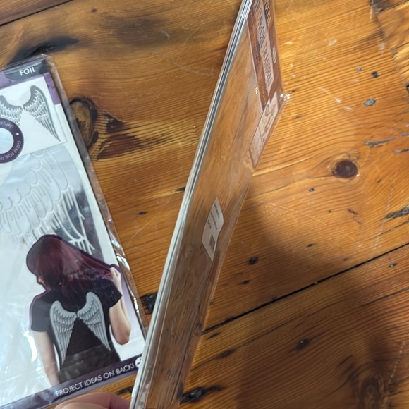 Christian cross, faith, angel wings iron on transfers make your own t-shirt NIB - Picture 7 of 7